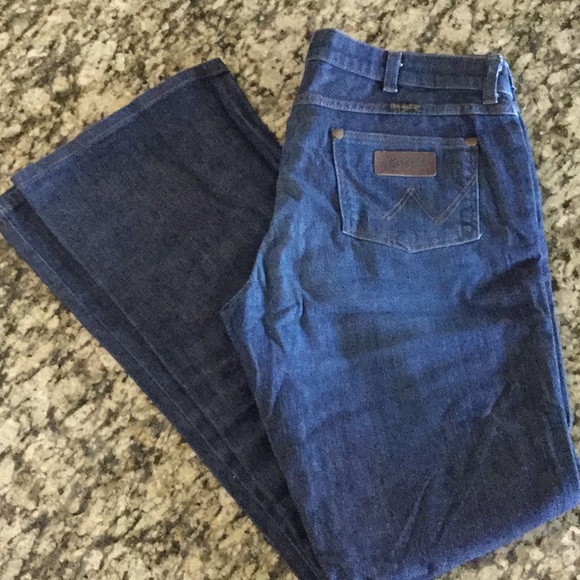 wrangler broken twill jeans